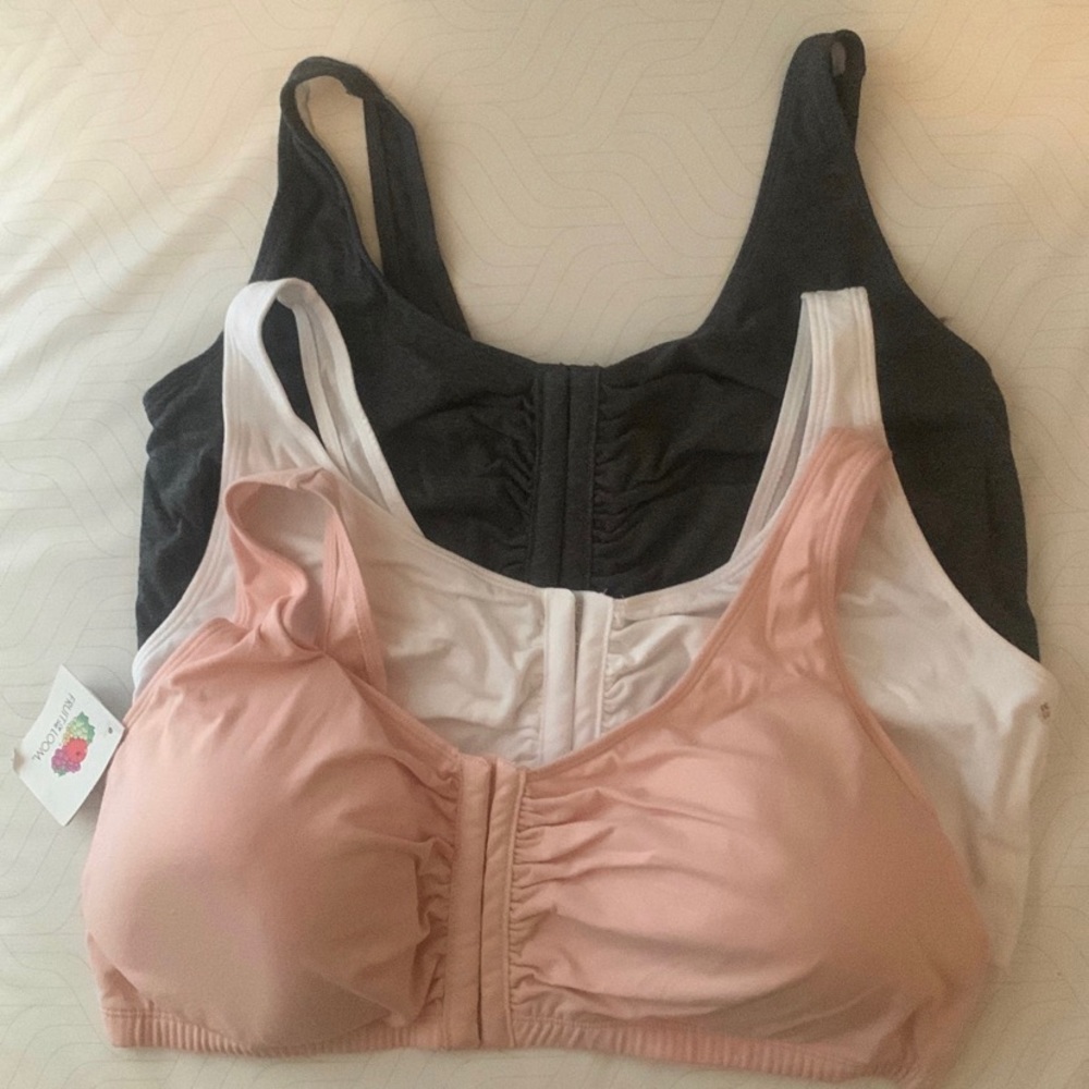 3 piece fruit of the loom sports bras